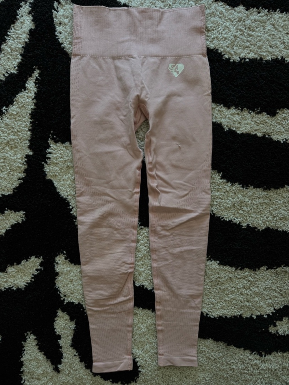 Women's Best Power Seamless High Rise Leggings (Blush Pink)